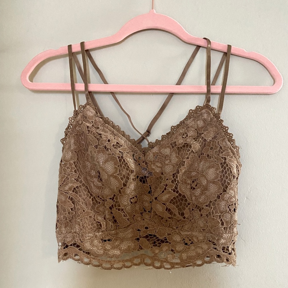 NWT willow&root lace bralette